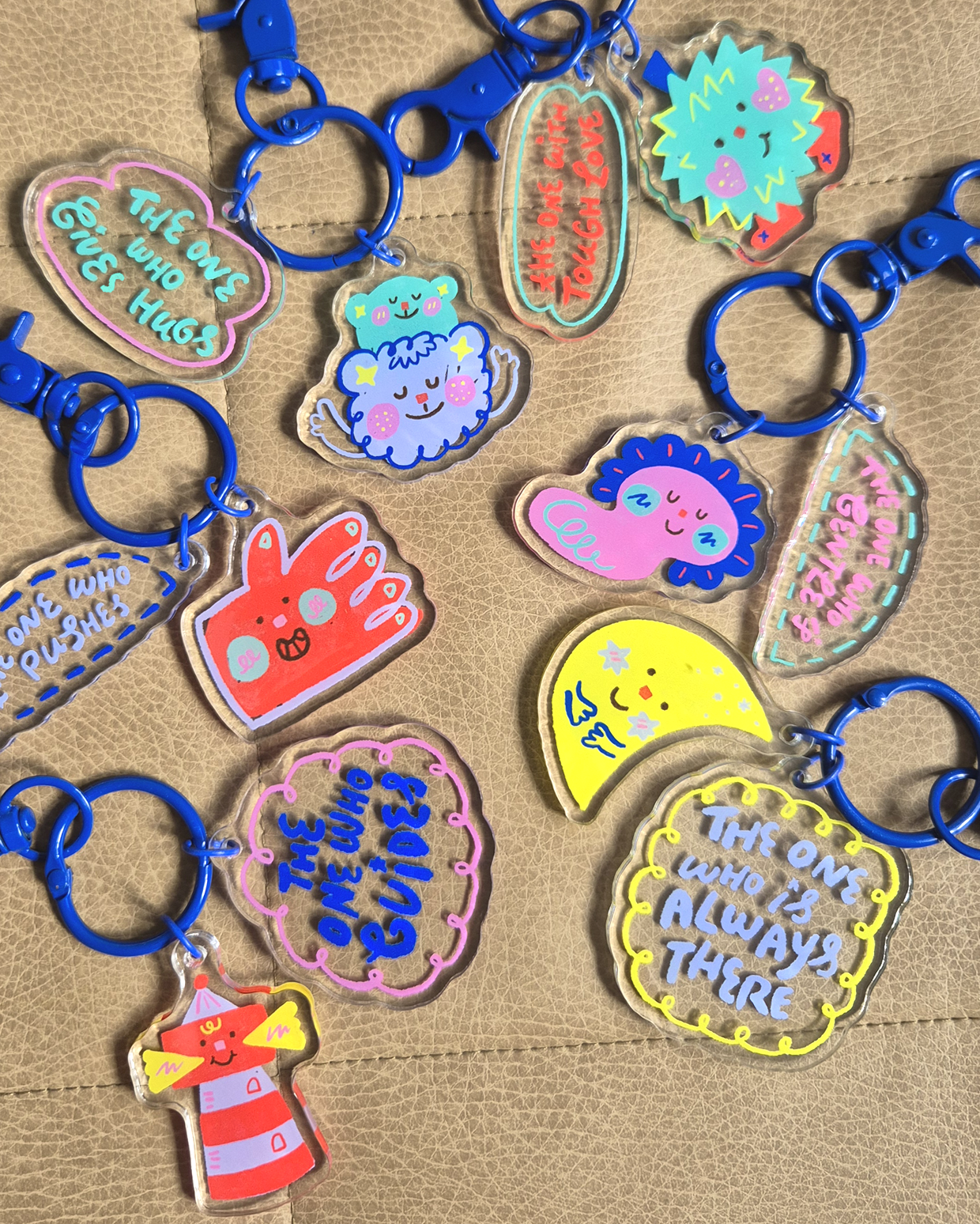 So thankful for you Keychain Blind Pack Full Set (6 designs)